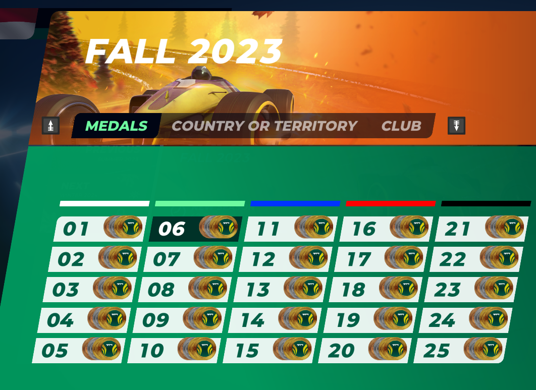 all author medals in the fall 2023 campaign