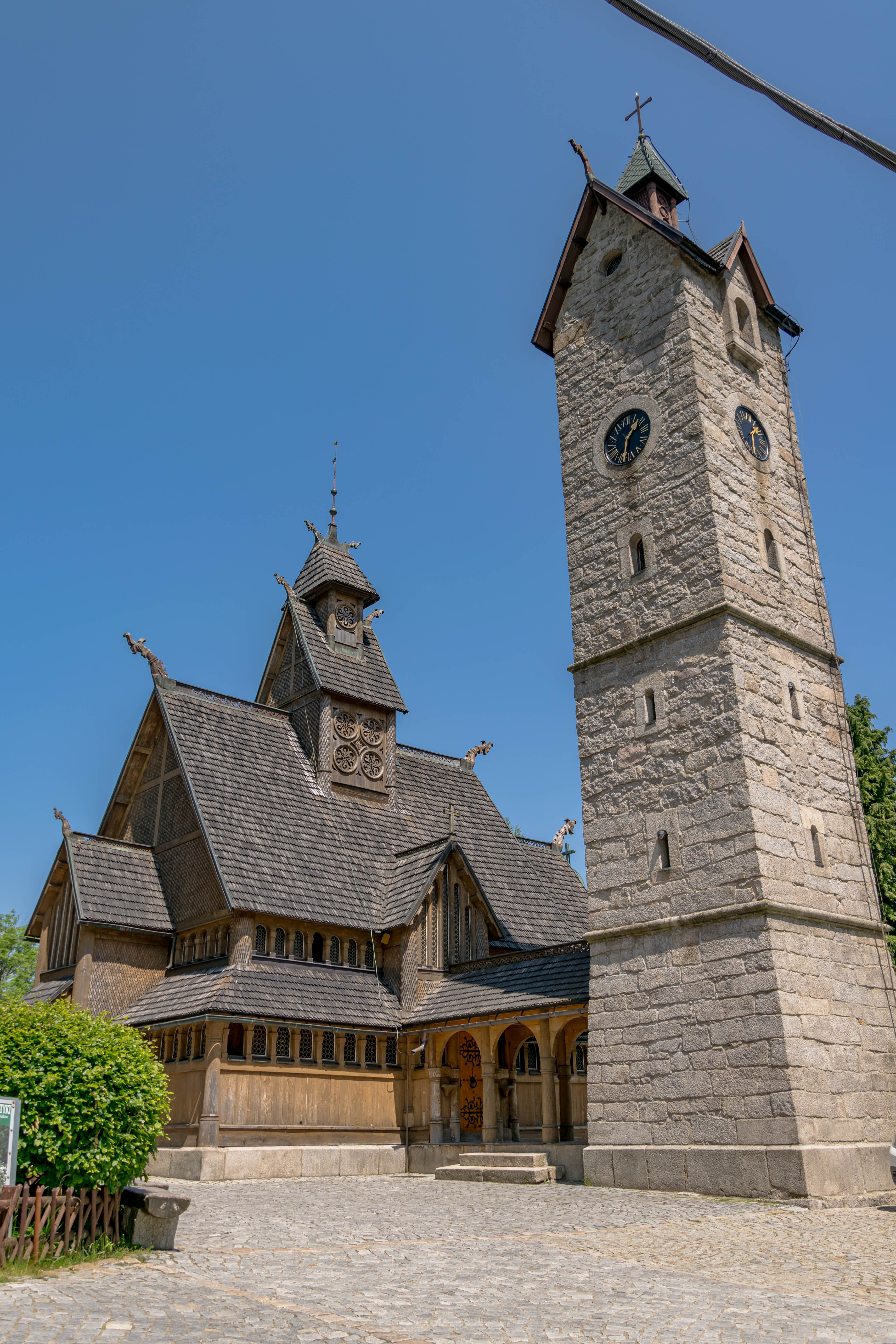 vang stave church in Karpacz