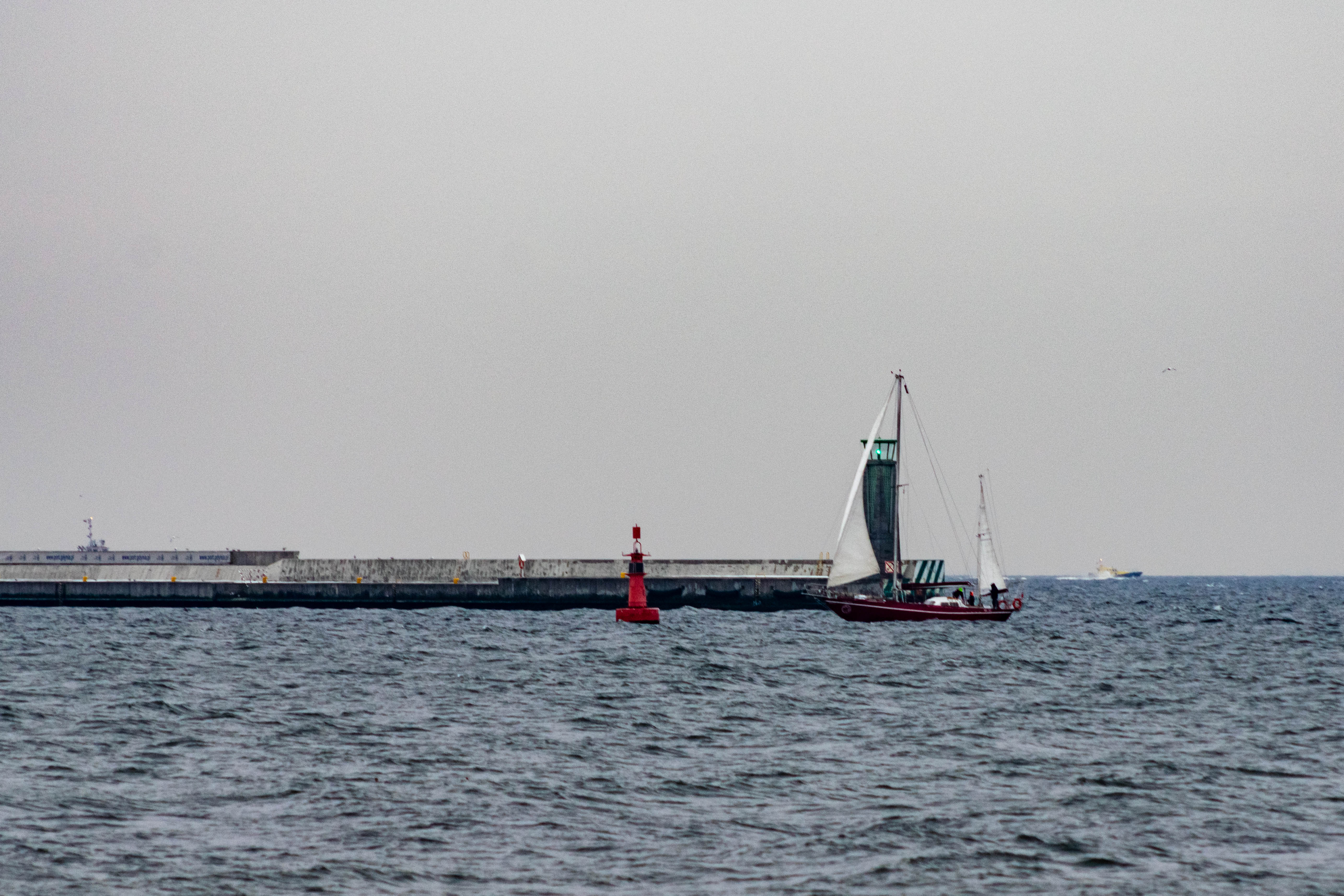 small-ish boat, probably fishing or something idk