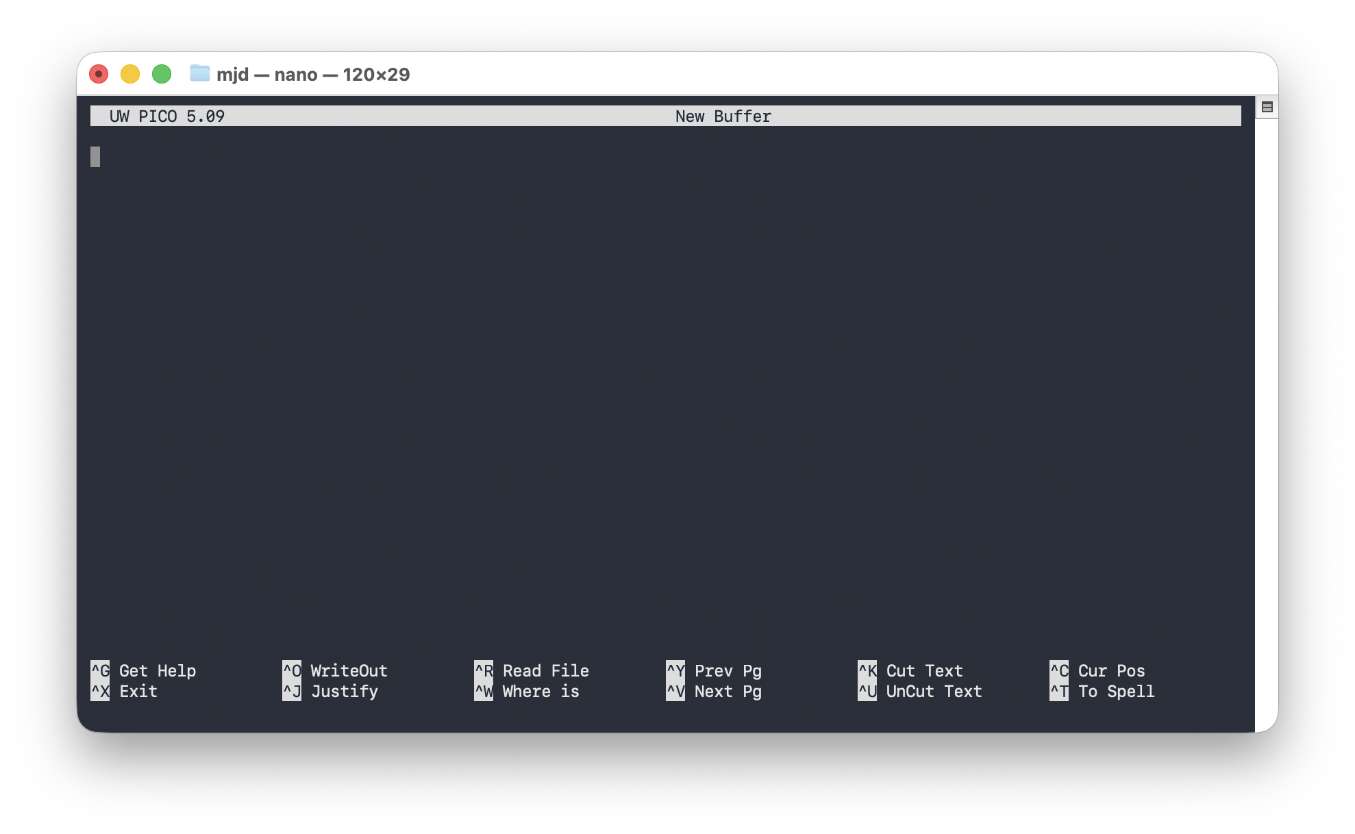 Pico on MacOS Pico on MacOS