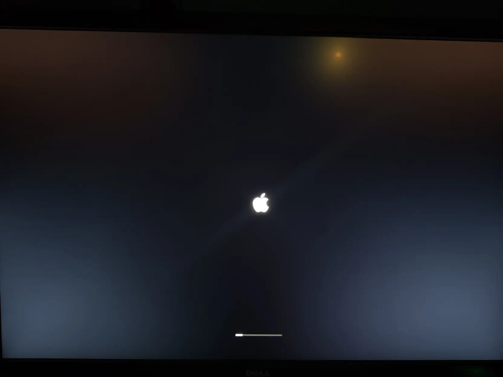 macOS update screen