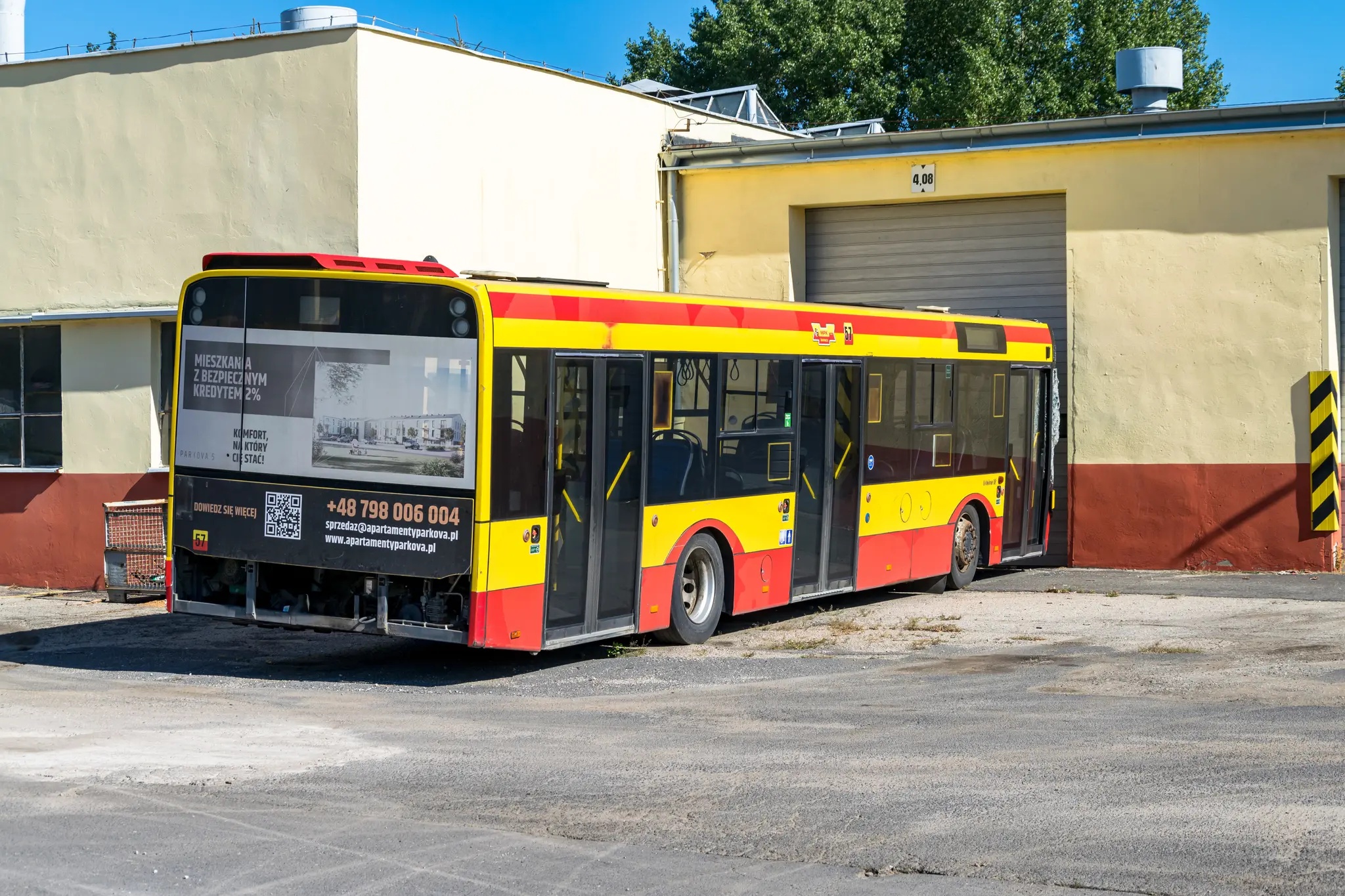 Broken 3rd generation Solaris Urbino 12