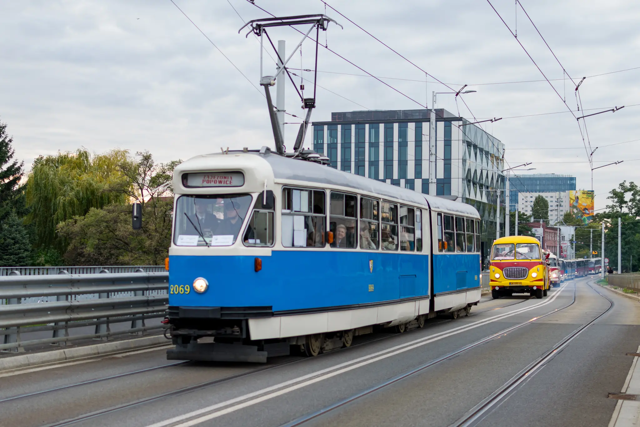 White-blue Konstal 102Na