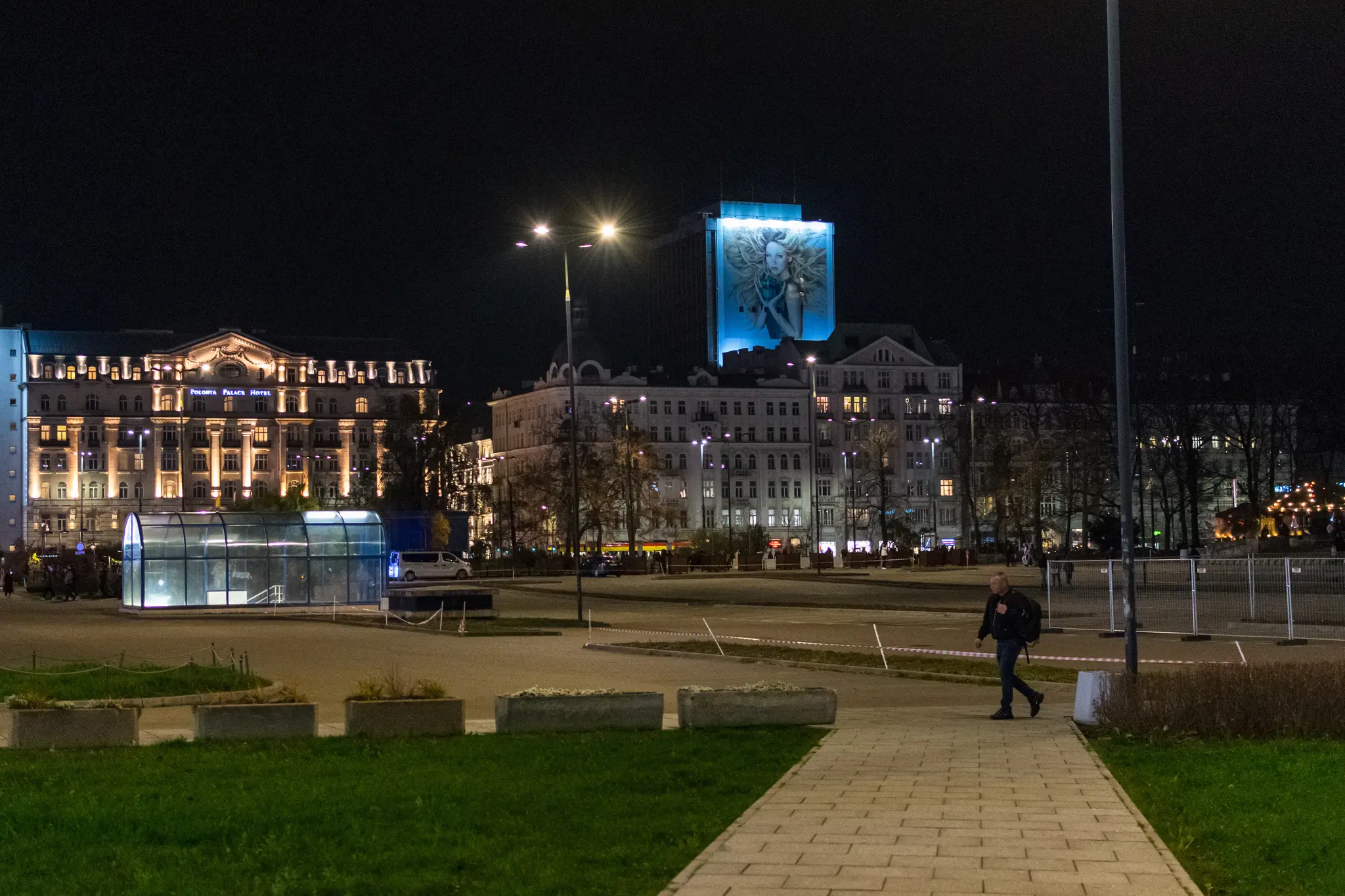 Buildings around Aleje Jerozolimskie near Central Station