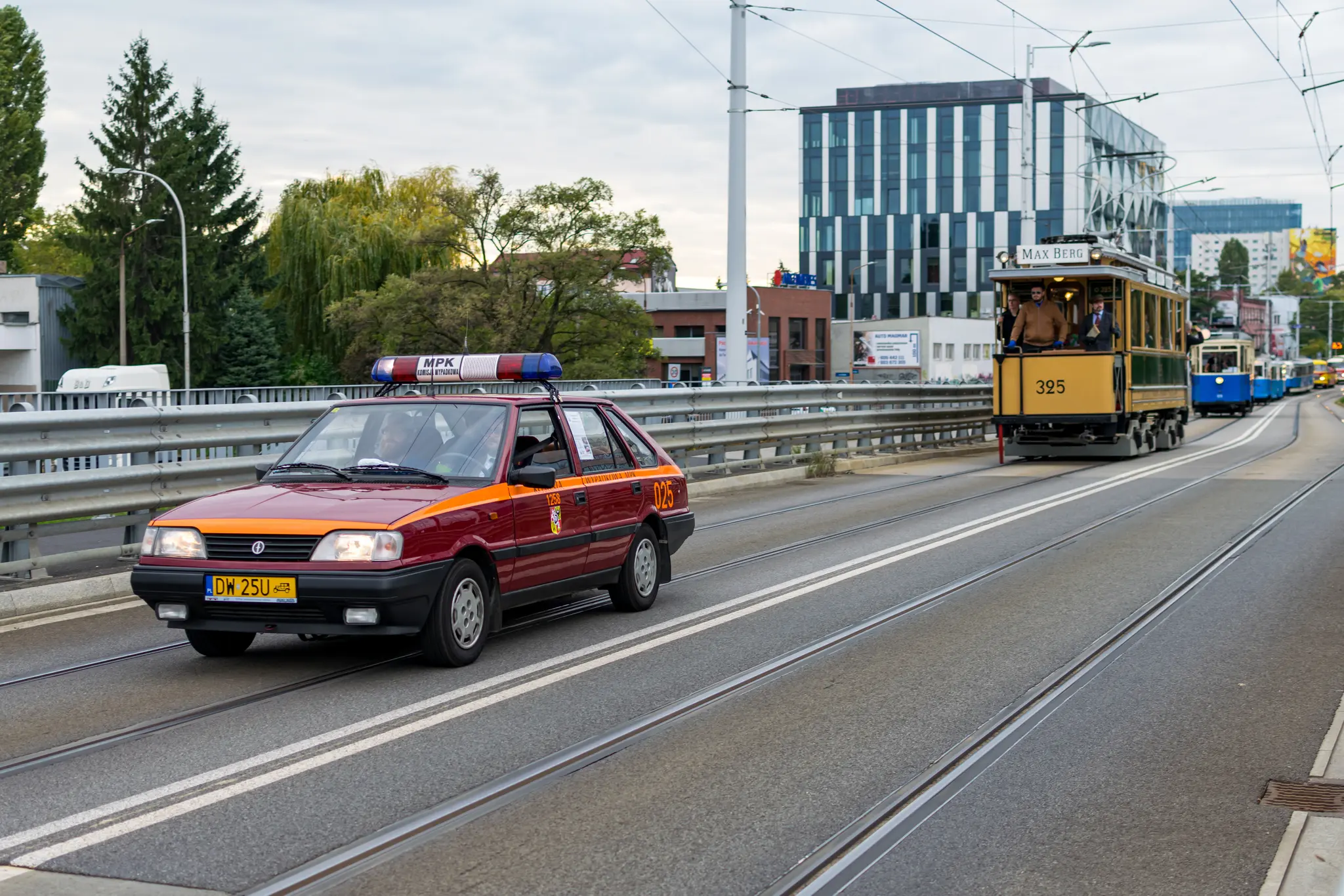 Polonez and Max Berg tram